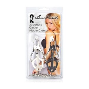 Lux Fetish Japanese Clover Nipple Clamps