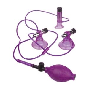 Fetish Fantasy Vibrating Triple Suckers Purple