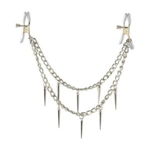 Fetish Fantasy Rock Hard Nipple Clamps Silver