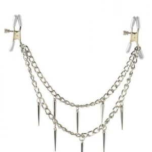 Fetish Fantasy Rock Hard Nipple Clamps Silver
