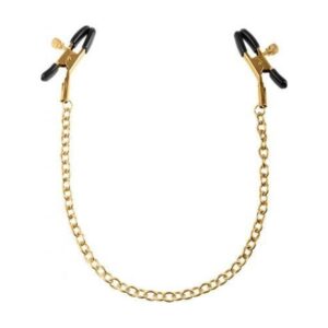 Fetish Fantasy Gold Chain Nipple Clamps