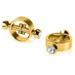 Fetish Fantasy Gold Magnetic Nipple Clamps