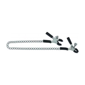 Spartacus Adjustable Nipple Clamps With Curved Chain