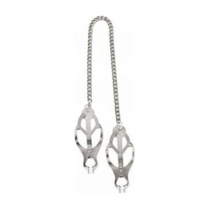 Endurance Butterfly Nipple Clamps with Jewel Chain