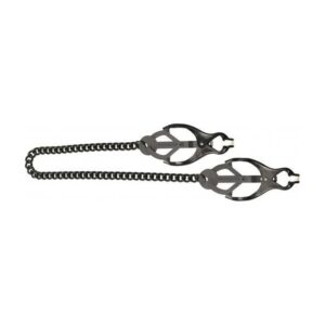 Black Butterfly Nipple Clamps With Chain