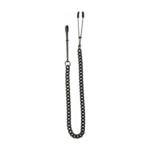 Black Tweezer Clamp W/Link Chain