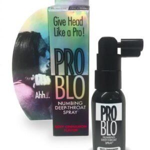 Problo Numbing Spray Sexy Cinnamon 1oz