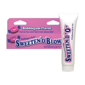 Sweeten D Blow Oral Pleasure Gel Bubble Gum 1.5 oz