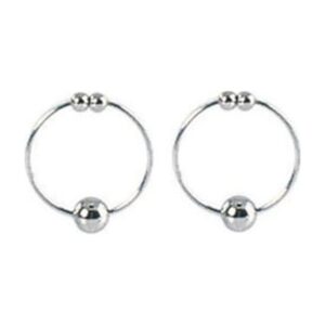 Nipple Play Non Piercing Nipple Rings Silver