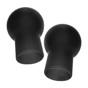 Advanced Silicone Nipple Suckers Black
