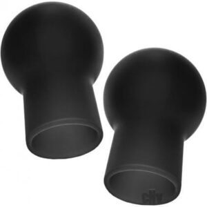 Advanced Silicone Nipple Suckers Black