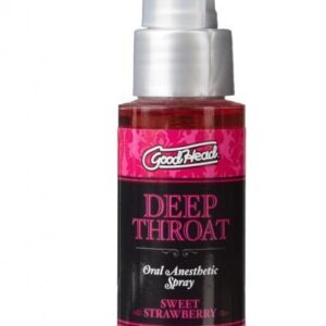 Goodhead Deep Throat Spray Sweet Strawberry 2oz
