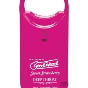 Goodhead Deep Throat To Go Strawberry Spray