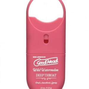 Goodhead Deep Throat Spray To-go Wild Watermelon .33 Oz.