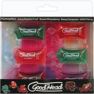 Goodhead Oral Sex Gel Pillow Paks 6 Pack