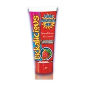 Dickalicious Penis Arousal Gel 2oz Strawberry
