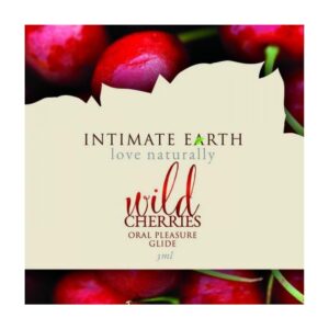 Intimate Earth Wild Cherries Oral Pleasure Glide .10oz