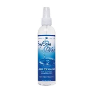 Before and After Anti-Bacterial Adult Toy Cleaner 8 fl oz