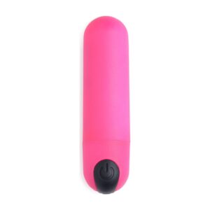 Bang Vibrating Bullet With Remote Control - Pink