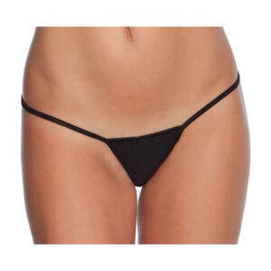 Low Rise Lycra G-String Black O/S