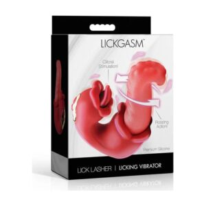 Lickgasm Lick Lasher Licking Vibrator - Red
