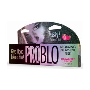 Problo Arousing Blow-Job Gel - Strawberry - 1.5 Fl. Oz.