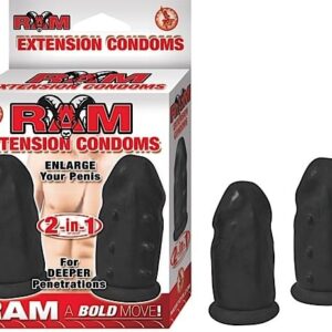 Ram extension condoms black
