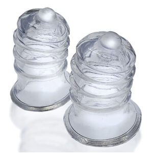 Hunky Junk Elong Nipsuckers - Clear