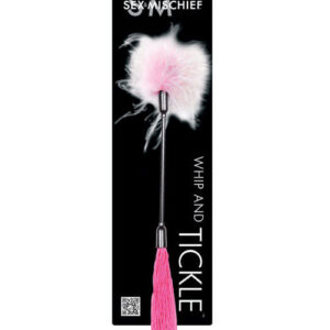 Sex & Mischief Whip & Tickle - Pink/White
